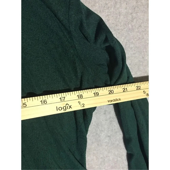Womens Apt 9 Turtleneck Sweater Size XXL Dark Emerald Green Casual Winter Warm - Picture 2 of 3